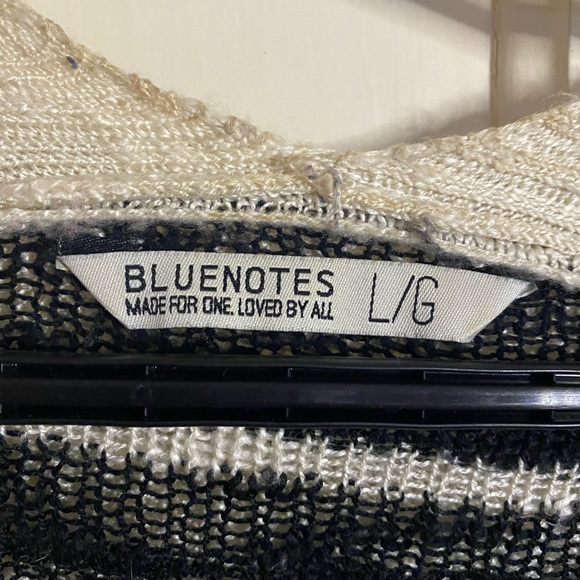 Aztec print long open cardigan - Picture 2 of 5